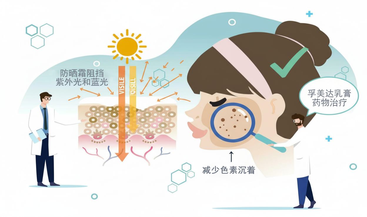 黄褐斑治疗期间用哪种防晒霜更好？