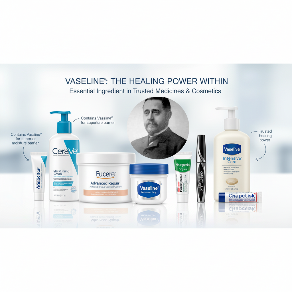 从曾经石油业的废物到现代医药化妆品业的宠儿：凡士林的进阶史